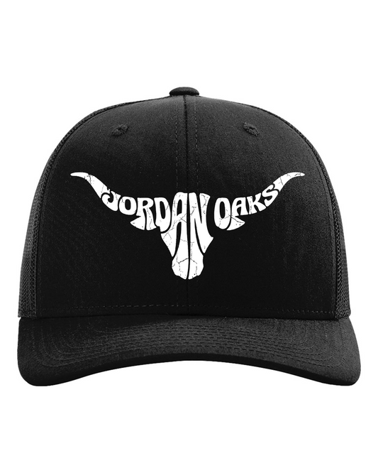 Jordan Oaks Bull Richardson Snapback Trucker Cap