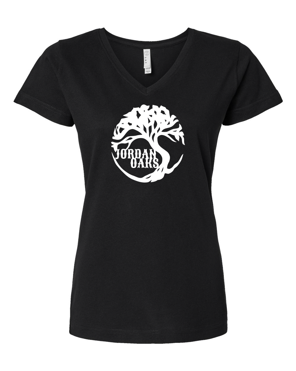Jordan Oaks Oak Tree Premium Women's V-Neck T-shirt (click for more colors)