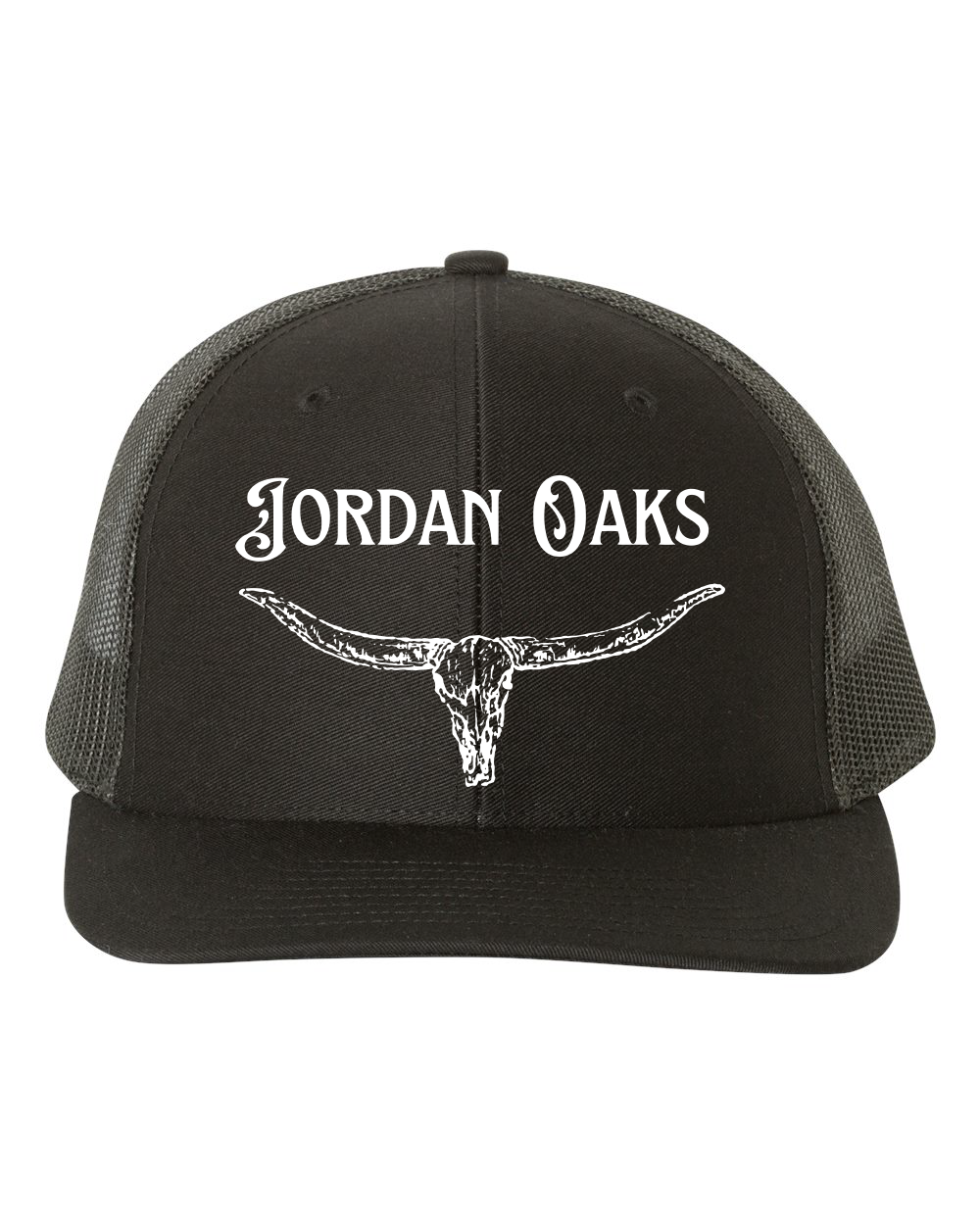 Jordan Oaks Skull Richardson Snap Back Trucker Hat (click for more colors)