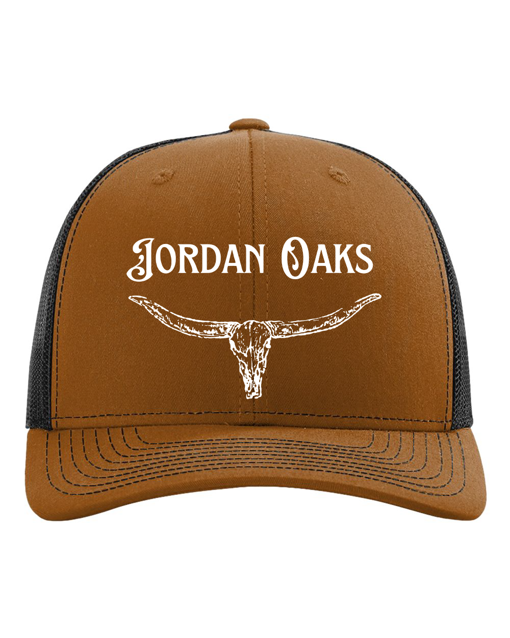 Jordan Oaks Skull Richardson Snap Back Trucker Hat (click for more colors)