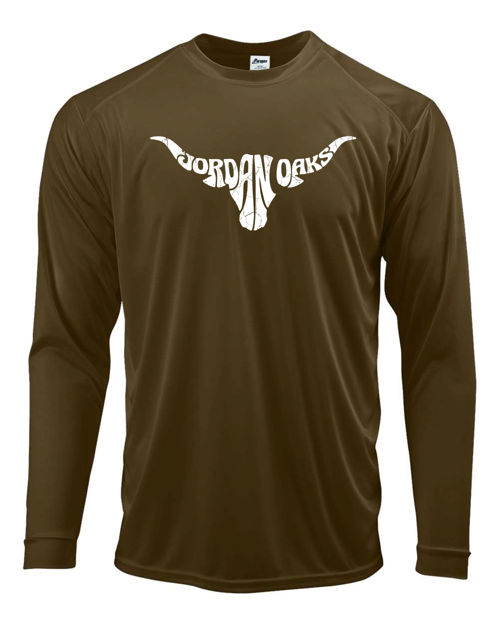 Jordan Oaks Bull Unisex Long Islander Performance Long Sleeve T-Shirt