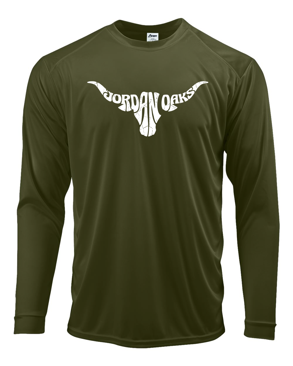 Jordan Oaks Bull Unisex Long Islander Performance Long Sleeve T-Shirt