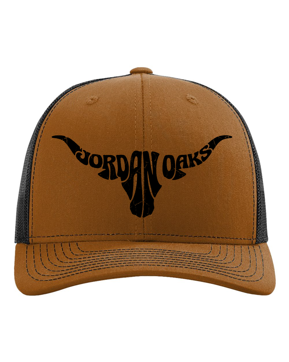Jordan Oaks Bull Richardson Snapback Trucker Cap