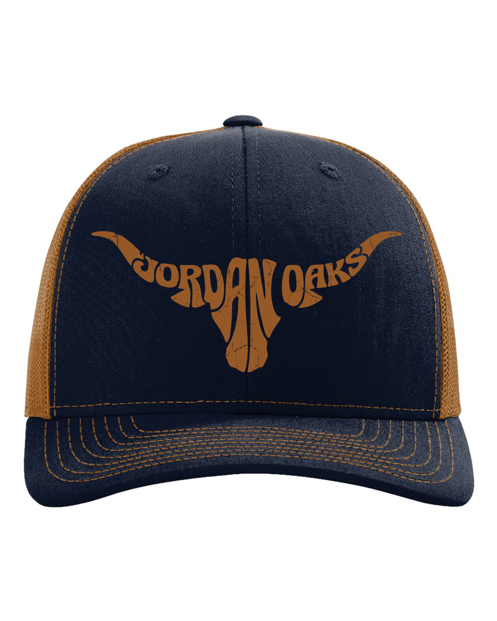 Jordan Oaks Bull Richardson Snapback Trucker Cap
