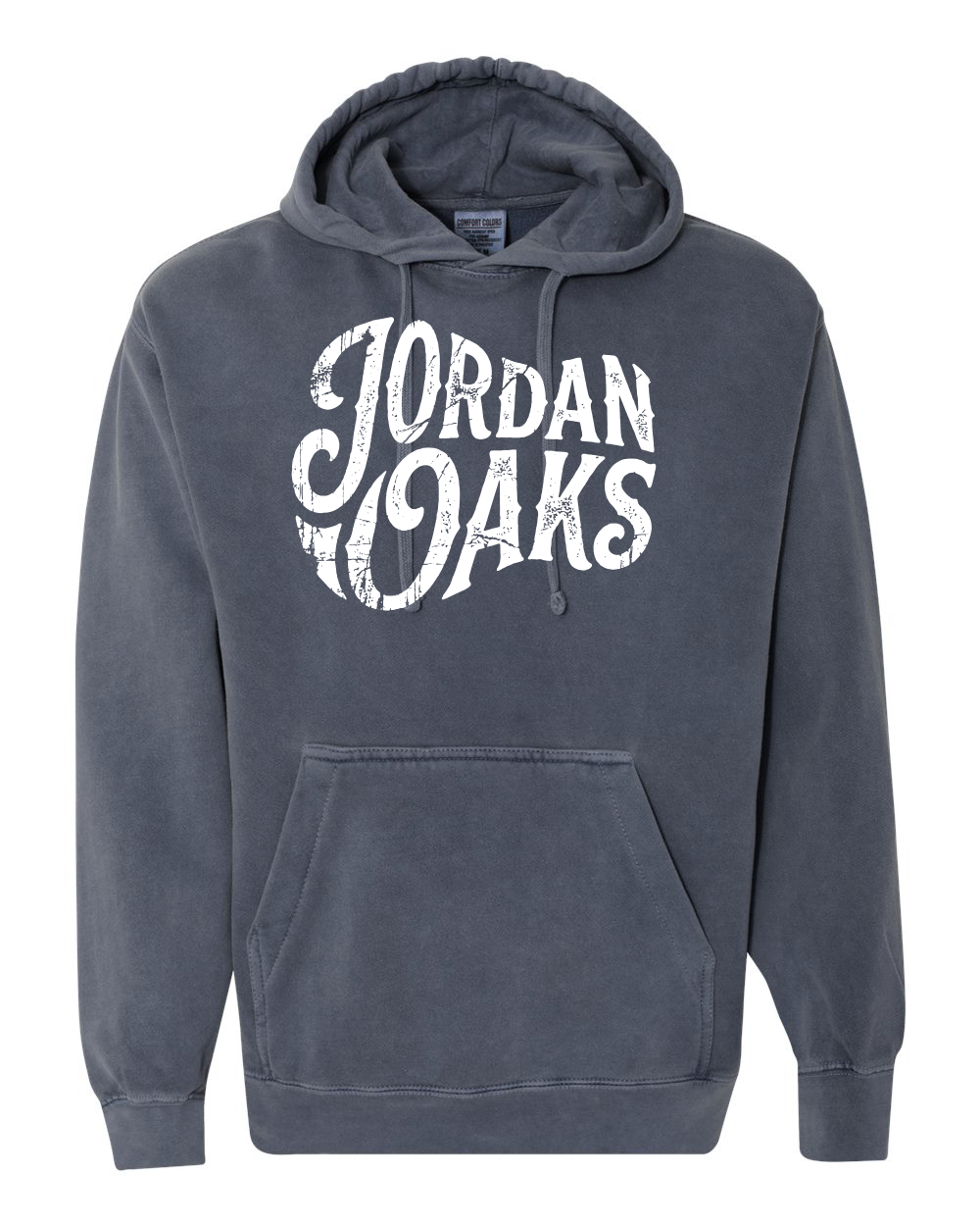 Jordan Oaks Guitar Comfort Colors Unisex Garment-Dyed Hooded Sweatshirt