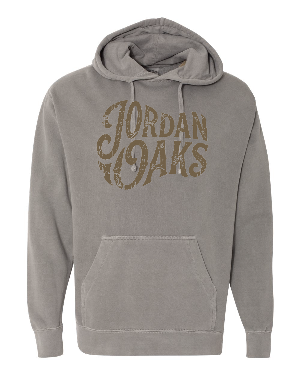 Jordan Oaks Guitar Comfort Colors Unisex Garment-Dyed Hooded Sweatshirt