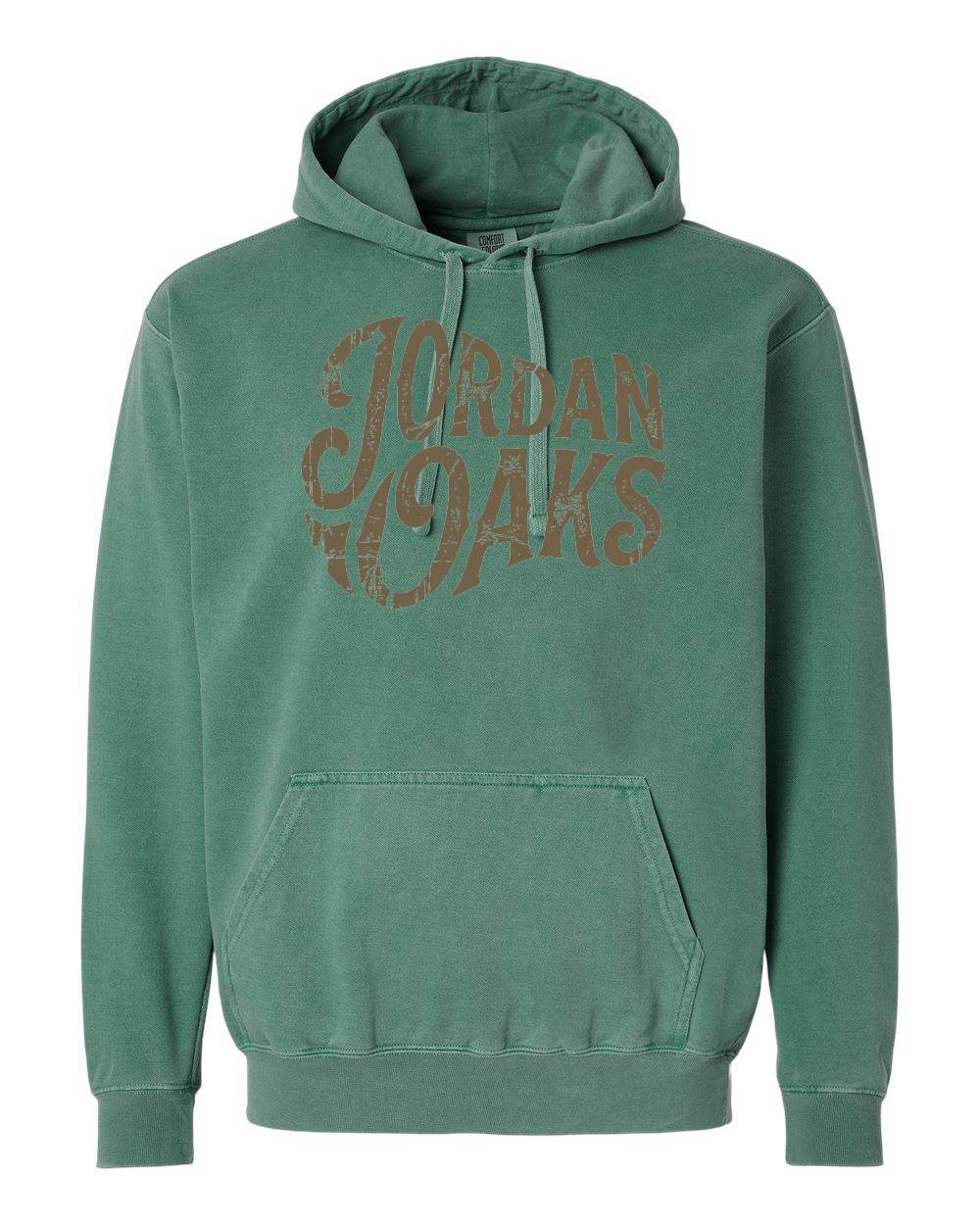 Jordan Oaks Guitar Comfort Colors Unisex Garment-Dyed Hooded Sweatshirt