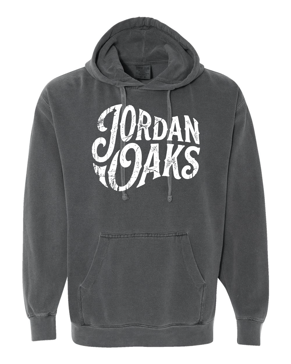Jordan Oaks Guitar Comfort Colors Unisex Garment-Dyed Hooded Sweatshirt