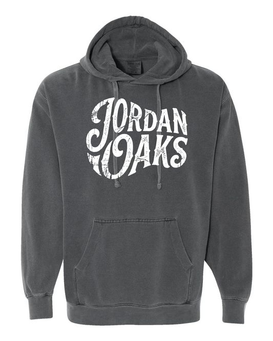 Jordan Oaks Guitar Comfort Colors Unisex Garment-Dyed Hooded Sweatshirt